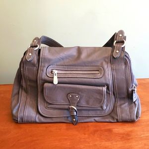 Gray Rosetti purse